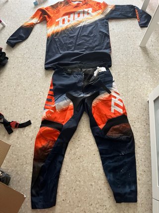 Traje Enduro Freegun Amarillo y Negro