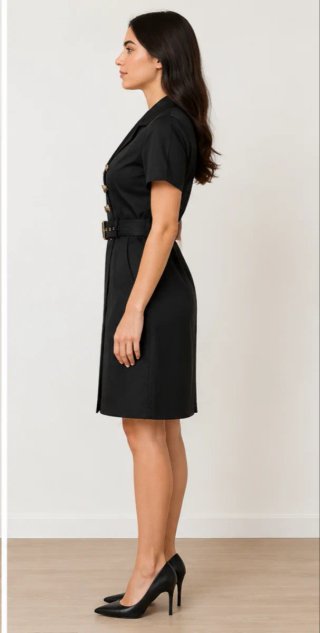 Vestido negro S.