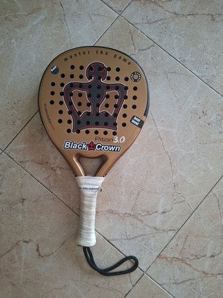 Pala Padel Black Crown Piton 3.0