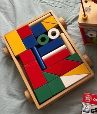 Mega Bloks Llama Feliz + Regalo juguetes de madera