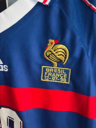 Camiseta Francia Mundial 1998 Adidas