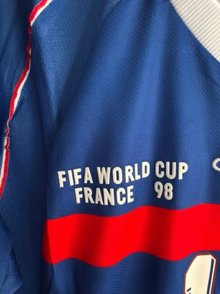 Camiseta Francia Mundial 1998 Adidas