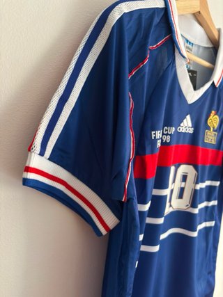 Camiseta Francia Mundial 1998 Adidas