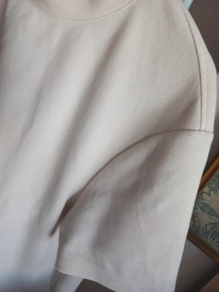 Camiseta Zara Texturizada Premium Cruda