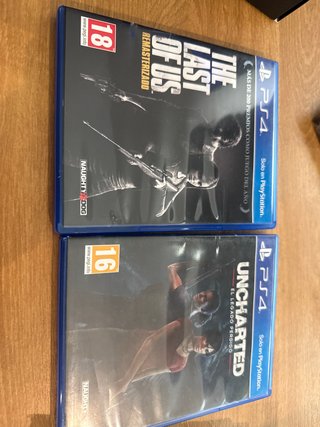The Last of Us y Uncharted El Legado Perdido PS4