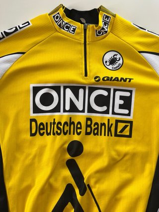 Maillot largo Ciclismo Once Deutsche Bank Castelli