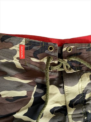 Bañador Rip Curl Camuflaje Y2K Vintage 2002 M