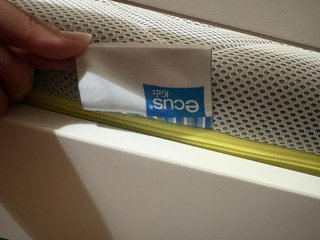 Cuna Stuva IKEA con colchón y barrera