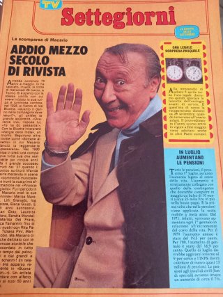Rivista tv sorrisi e canzoni