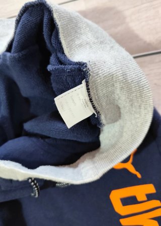 Pantalones Cortos Puma Azul Algodon Logo Talla M