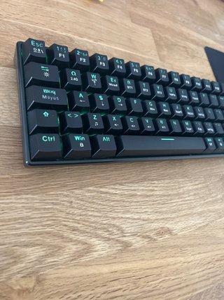 Tastiera gaming Krom Kyara Nero RGB