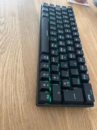 Tastiera gaming Krom Kyara Nero RGB