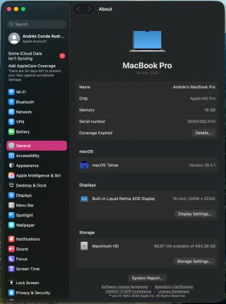 MacBook Pro 16 M2 Pro