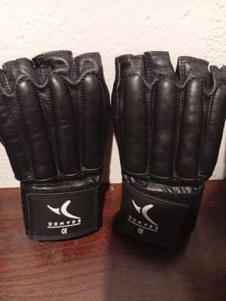 Guantes Domyos sin dedos negros