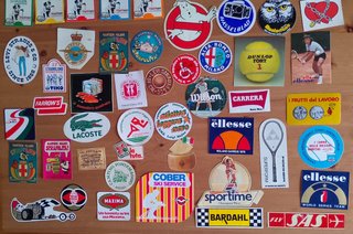Lotto Adesivi Vintage Originali Anni 70/80