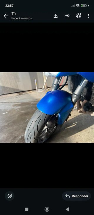 Kawasaki Z750S 2006, Ruedas nuevas, pocos Michelin