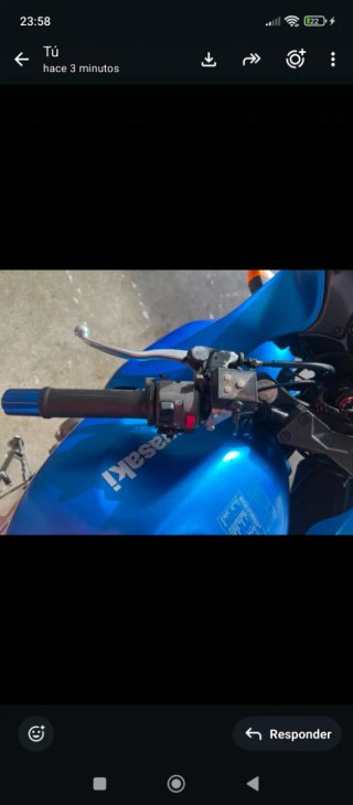 Kawasaki Z750S 2006, Ruedas nuevas, pocos Michelin