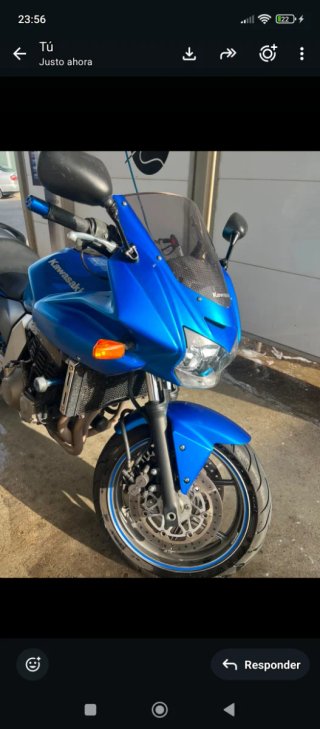 Kawasaki Z750S 2006, Ruedas nuevas, pocos Michelin