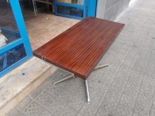 Mesa Vintage Mid-century Abatible y Elevable