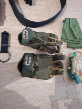 Equipamiento militar camuflaje