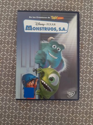 Monstruos S.A. DVD Disney Pixar