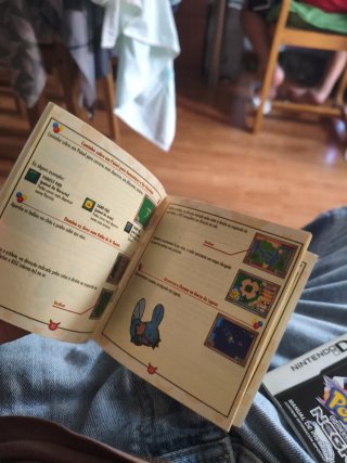 Manual Pokémon Dash Nintendo DS