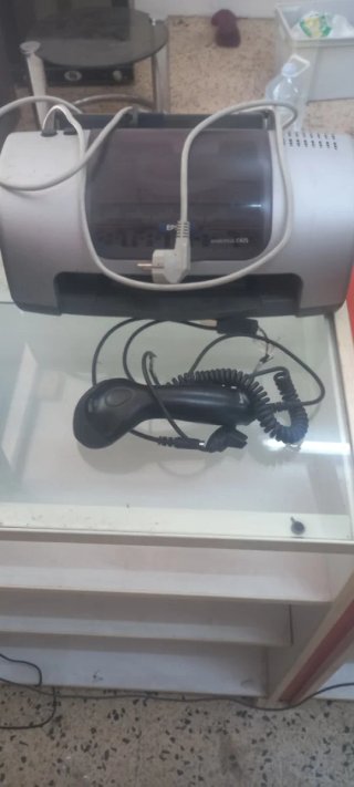 Impresora HP marron