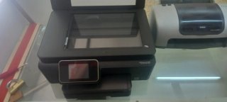 Impresora HP marron