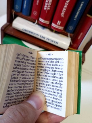 Mini biblioteca.