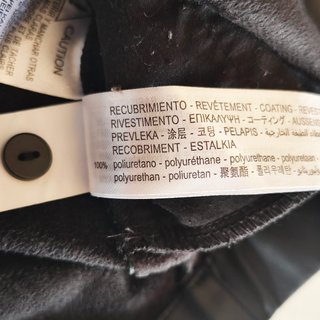Shorts Zara efecto piel con cinturón