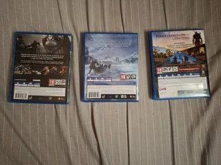 Lote 3 Juegos PS4: God of War, Ragnarök, AC Origin