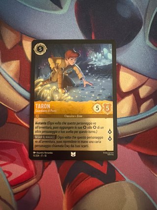 Taron Guardiano di Porci Foil Carta Disney Lorcana
