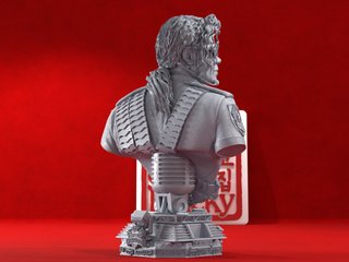 Busto Michael Jackson Resina 1:6 (21,5cm)