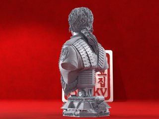 Busto Michael Jackson Resina 1:6 (21,5cm)