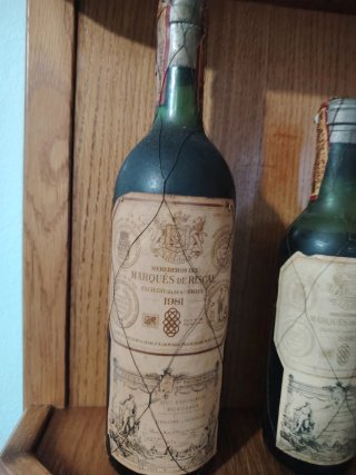 Duo Bottiglie Marqués de Riscal 1981