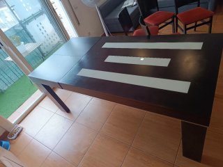 NEGOCIABLE Mesa comedor + 4 sillas + mesa centro