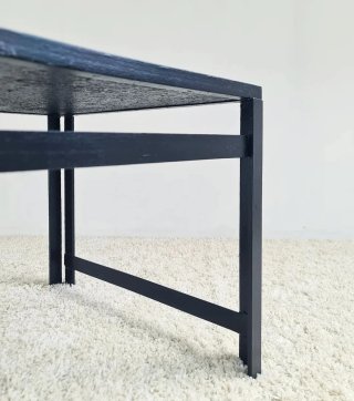 Mesa auxiliar de cerámica | Vintage 70s