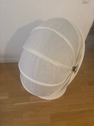 Silla Huevo Ikea Blanca y Roja