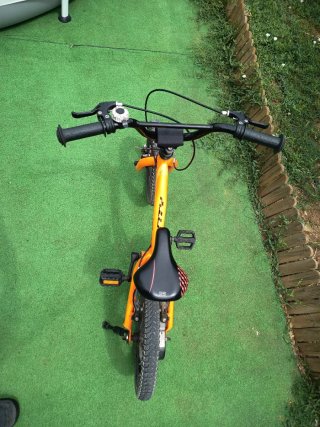 Bicicleta Monty 14 bambino + rotelle