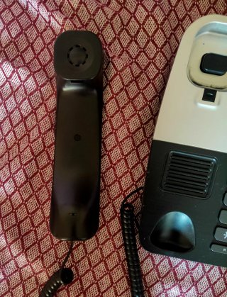 Teléfono fijo Daewoo negro