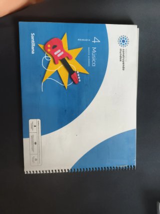 Libro Música 4 Primaria Santillana