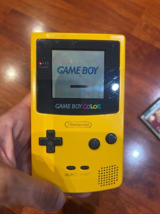Nintendo Game Boy Color Giallo