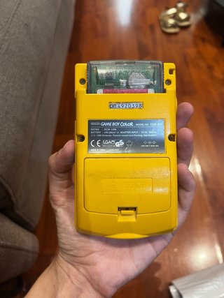 Nintendo Game Boy Color Giallo