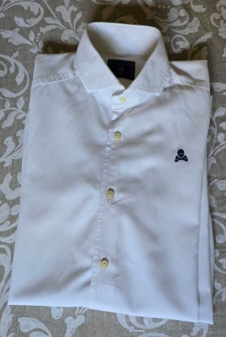 Camisa Scalpers Blanca Talla M