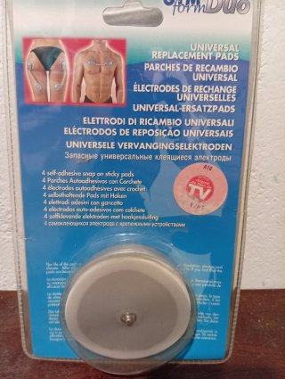 4 Discos Autoadhesivos Electroestimulación