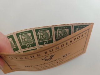 Carnet di francobolli Germania 1961 Dürer