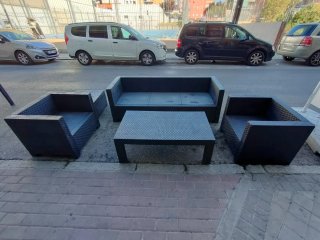 Lote Muebles de Terraza Plástico 640513971