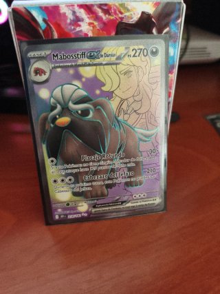Mabosstiff EX 218/182 Carta Pokémon