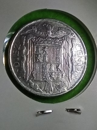 Moneda 10 Centimos España 1953