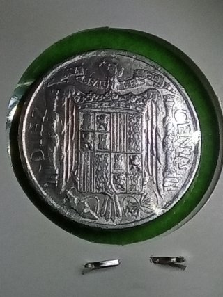 Moneda 10 Centimos España 1953